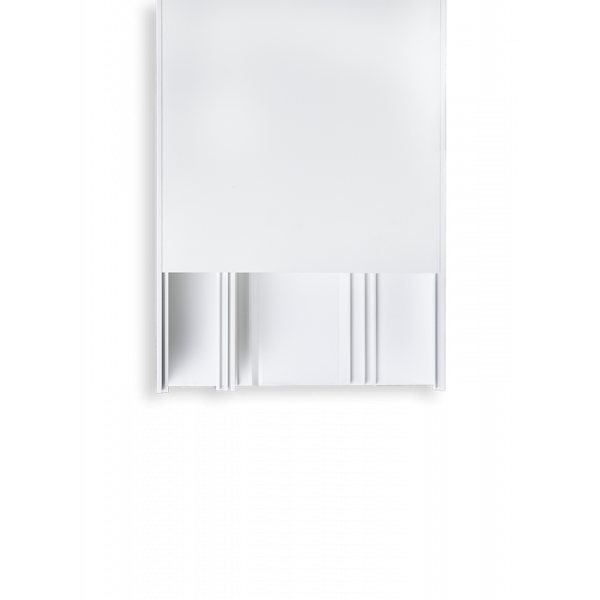 Cofrelec - Goulotte GTL saillie 255 cm - 2 fonds - 2 couvercles - 2 cloisons - 6 supports - Réf : COF255SCE1