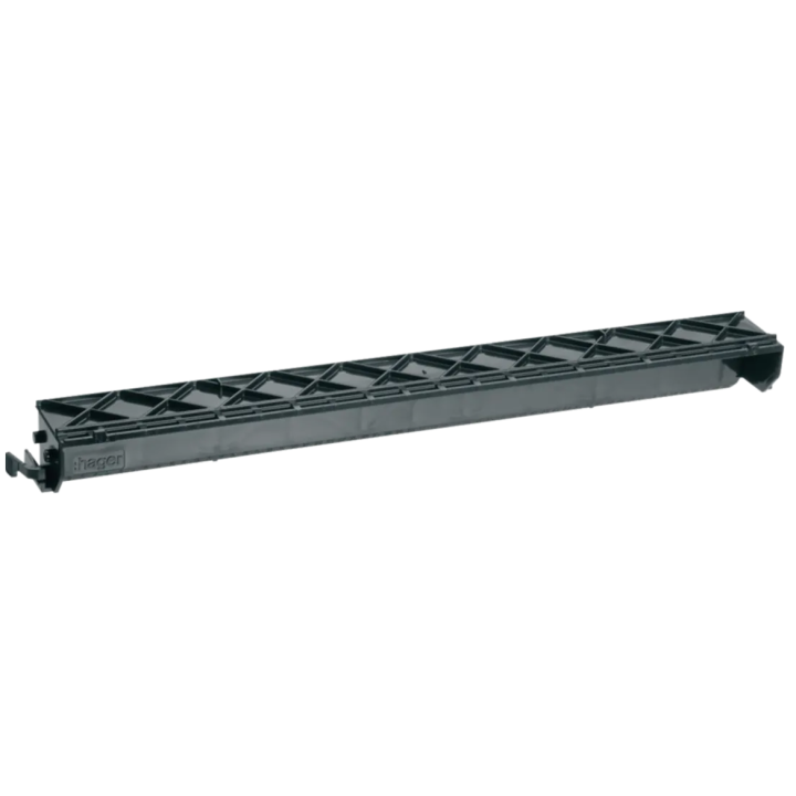 Hager - Gamma - Support Bornier - 18 modules - Sans VIS - Réf : GZ40A