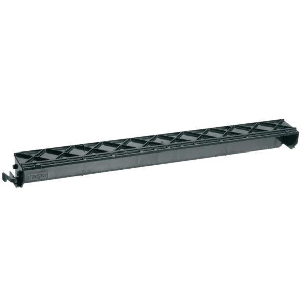 Hager - Gamma - Support Bornier - 18 modules - Sans VIS - Réf : GZ40A