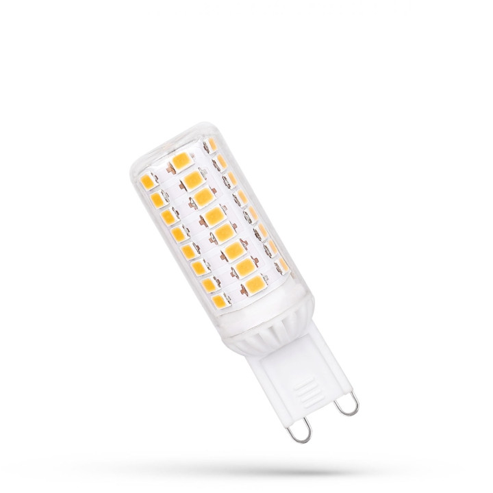 Spectrum - Ampoule LED G9 4,5W Premium - 3000K, 510lm, 50 000h - Réf : WOJ+14436