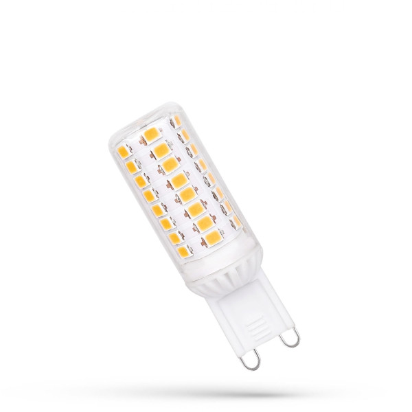 Spectrum - Ampoule LED G9 4,5W Premium - 3000K, 510lm, 50 000h - Réf : WOJ+14436