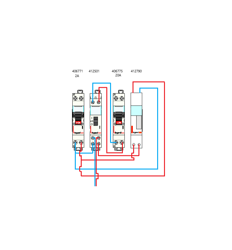 Coffret Pré-câblé Contacteur J/N AEG Pour Chauffe-eau - Référence 284078219, Neuf