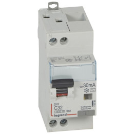 LEGRAND - Disjoncteur différentiel DX3 P+N - 32A - 30mA - AC - Réf : 410708