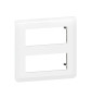 Legrand - Mosaic L - Plaque 2 x 5 modules - Blanc - Réf : 078830L