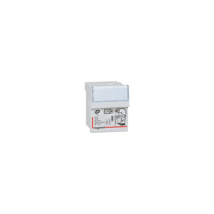 Legrand - Cassette de rechange pour parafoudre protégé - Réf : 003954