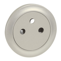 Legrand Céliane - Enjoliveur PC 2P+T Titane - affleurant - Surface - 068411