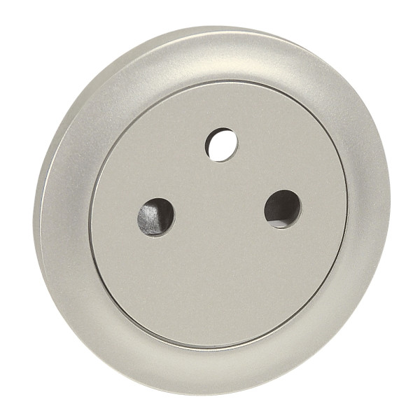 Legrand Céliane - Enjoliveur PC 2P+T Titane - affleurant - Surface - 068411