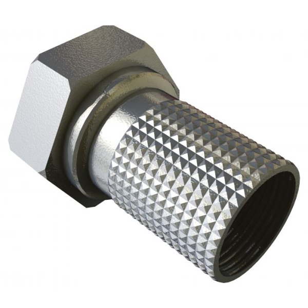Fiche F à visser diamètre 6,8cm. : RZ154