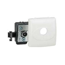 Legrand - Oteo - Prise TV - Composable - Blanc - Ref : 086140