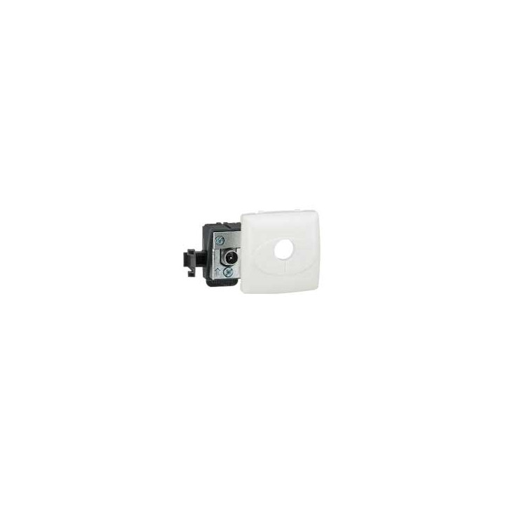 Legrand - Oteo - Prise TV - Composable - Blanc - Ref : 086140