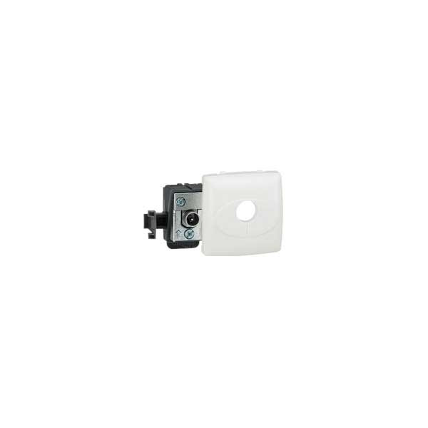 Legrand - Oteo - Prise TV - Composable - Blanc - Ref : 086140