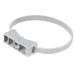 Schneider - Mureva FIX - instacables pour conduits Ø40-63 mm - gris - Réf : ENN47960