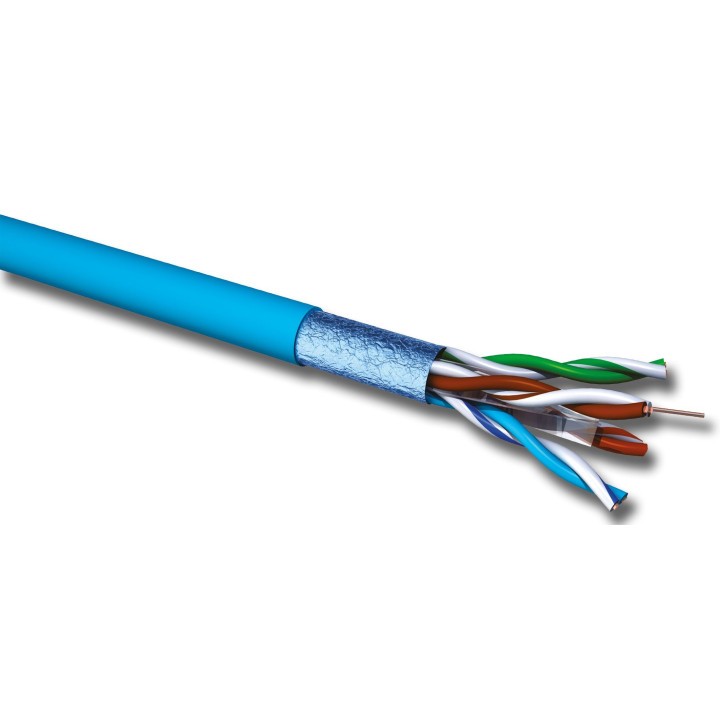 CAE - Câble RJ45 Catégorie 6 F/UTP 4P - Bobine de 305m - Réf : CX64SHB - CAT 6