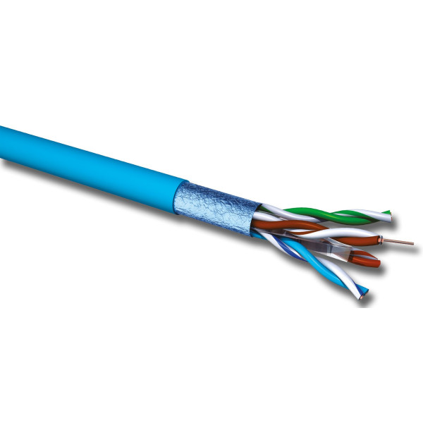 CAE - Câble RJ45 Catégorie 6 F/UTP 4P - Bobine de 305m - Réf : CX64SHB - CAT 6