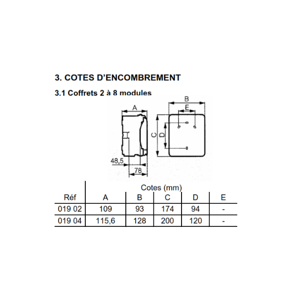 Legrand - Prise USB Type-A + USB Type-C - 3A - 15W - 2 modules - Blanc - Mosaic Link - Réf : 077570L