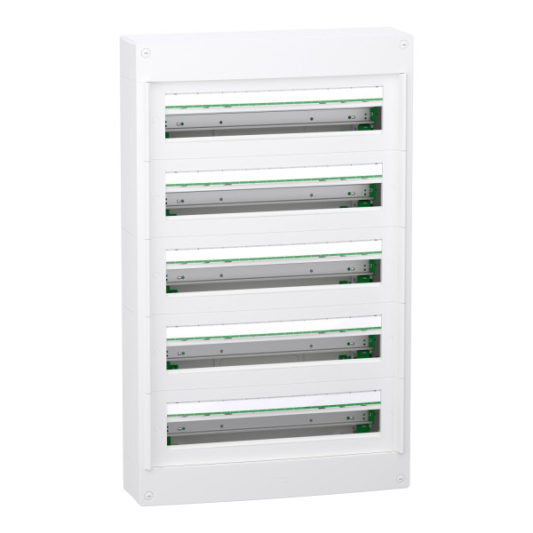 Schneider - PrismaSeT XS - Coffret saillie - 5R - 24M - sans porte - Réf : LVSXT524