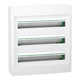Schneider - PrismaSeT XS - Coffret saillie - 3R - 24M - sans porte - Réf : LVSXT324