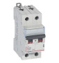 Legrand - Disjoncteur bipolaire DX3  40A - 10kA - courbe D - Réf : 408019