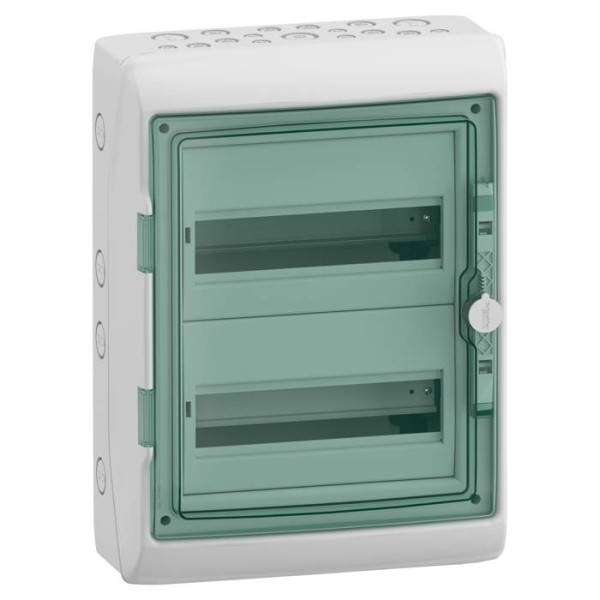 Schneider - Mureva - Coffret étanche - 2 Rangées 12 Modules - IP65/IK09 - Réf : 13964M