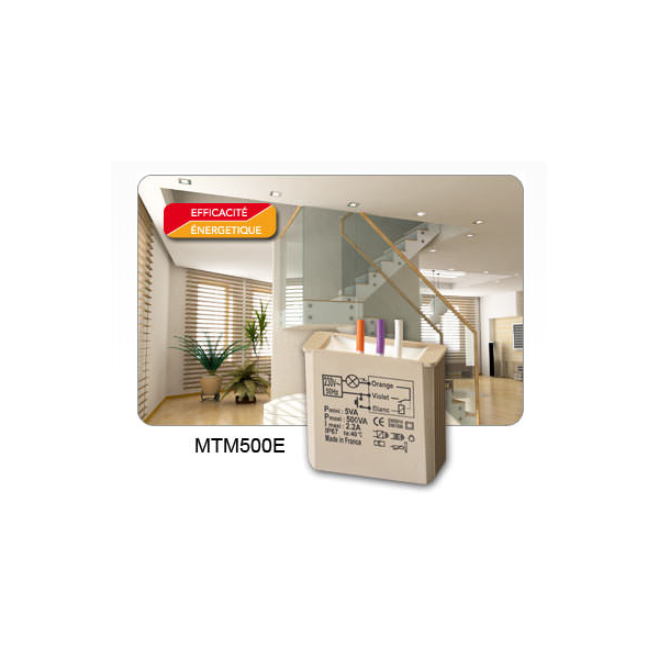 Yokis - Minuterie Encastré 500W - Réf : MTM500E