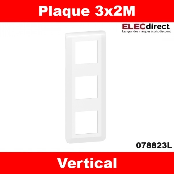 Plaque Mosaic 3x2 modules verticale Réf. : 078823L