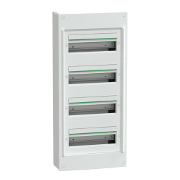 Schneider - PrismaSeT XS - Coffret saillie 4 rangées - 13 Modules - Réf : LVSXT413