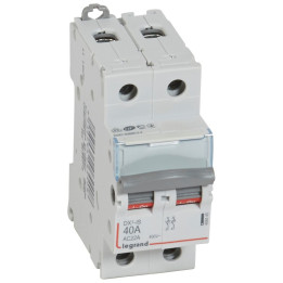 Legrand - DX3 Interrupteur-sectionneur Bipolaire - 40A - Réf : 406440