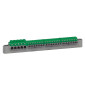 Legrand - Bornier de répartition terre - L. 227mm - 13 modules - Réf : 405055