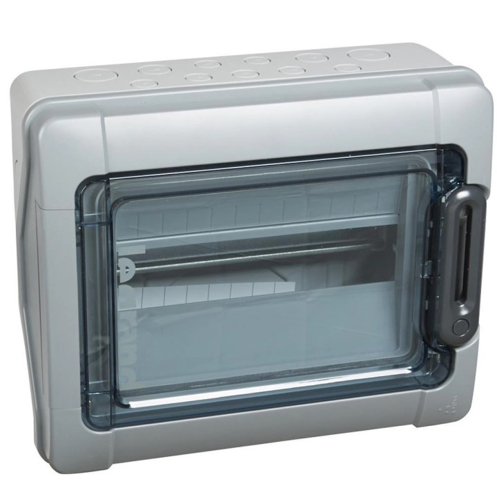 Legrand - Plexo³ - Coffret étanche - 1 Rangée 12 Modules - Sans bornier - IP65/IK09 - Réf : 601831