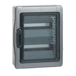 Legrand - Plexo³ - Coffret étanche - 2 Rangées 12 Modules - Sans bornier - IP65/IK09 - Réf : 601832