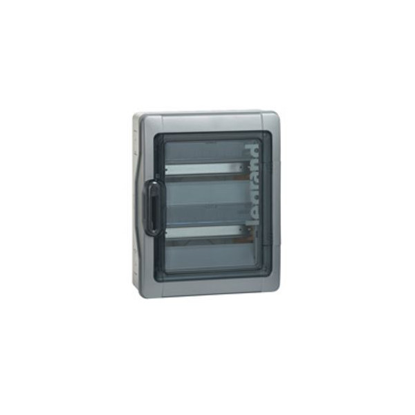 Legrand - Plexo³ - Coffret étanche - 2 Rangées 12 Modules - Sans bornier - IP65/IK09 - Réf : 601832