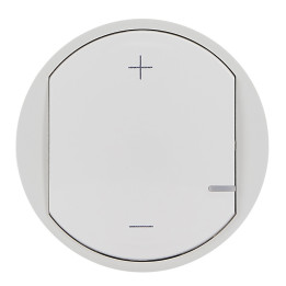 Legrand Céliane - Enjoliveur variateur universel - 2 fils sans neutre - blanc - 065083A