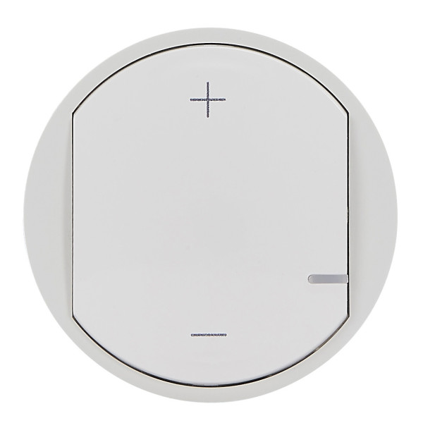 Legrand Céliane - Enjoliveur variateur universel - 2 fils sans neutre - blanc - 065083A