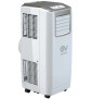 Vortice - Climatiseur Mobile sur roues + Kit fenêtre pour rejet (coulissant ou guillotine) - 2600W - Réf : 65013
