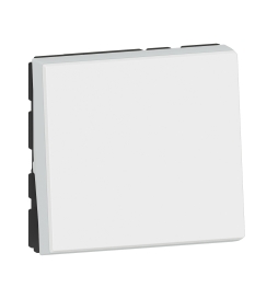 Legrand - Interrupteur ou va-et-vient 10AX Mosaic Easy-Led - 2M - Blanc - Réf : 077011L
