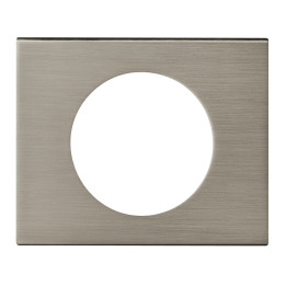 Legrand Céliane - Plaque Matières 1 poste - finition Inox Brossé - Réf : 069101