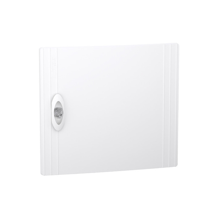 Schneider - PrismaSeT XS - Porte pleine RAL9003 pour coffret 1 rangée 13 modules - Réf : LVSXDP113