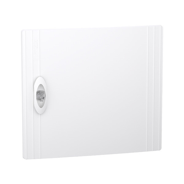 Schneider - PrismaSeT XS - Porte pleine RAL9003 pour coffret 1 rangée 13 modules - Réf : LVSXDP113