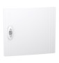 Schneider - PrismaSeT XS - Porte pour coffret 1 rangée - 13 modules - Blanc - Réf : LVSXDP113