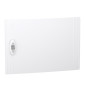 Schneider - PrismaSeT XS - Porte pleine RAL9003 pour coffret 1 rangée - 18 modules - Réf : LVSXDP118