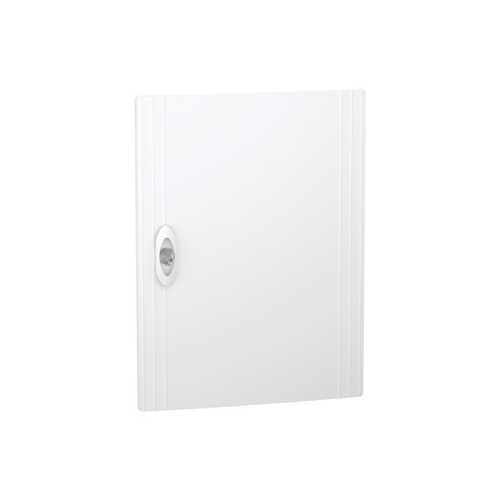 Schneider - PrismaSeT XS - Porte pour coffret 2 rangées - 13 modules -  Blanc - Réf : LVSXDP213