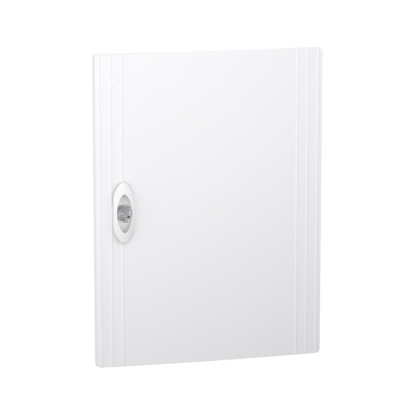Schneider - PrismaSeT XS - Porte pour coffret 2 rangées - 13 modules -  Blanc - Réf : LVSXDP213