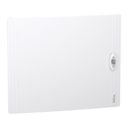 PrismaSeT XS - Porte pleine RAL9003 pour coffret 2 rangée 24 modules - Réf: LVSXDP224