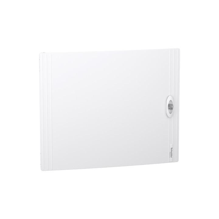 PrismaSeT XS - Porte pleine RAL9003 pour coffret 2 rangée 24 modules - Réf: LVSXDP224