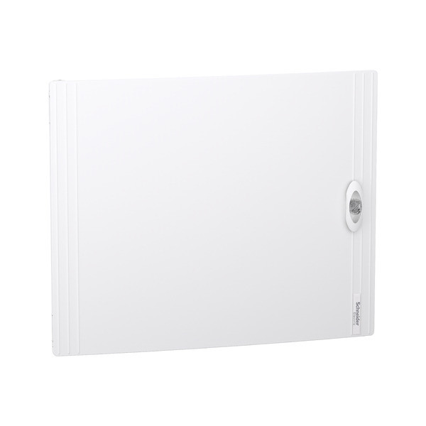 PrismaSeT XS - Porte pleine RAL9003 pour coffret 2 rangée 24 modules - Réf: LVSXDP224