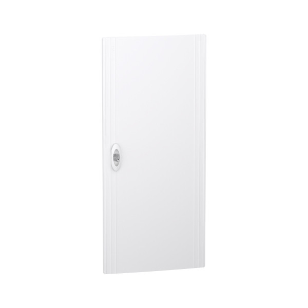 Schneider - PrismaSeT XS - Porte pleine RAL 9003 pour coffret 4 rangées - 13 modules - Réf : LVSXDP413