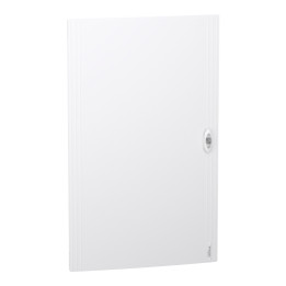 PrismaSeT XS - Porte pleine RAL9003 pour coffret 5 rangée 24 modules - Réf: LVSXDP524