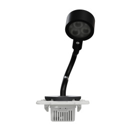 Schneider - Odace 2011 - Liseuse avec prise USB-A - 2,1A - Anthracite - Réf : S540002