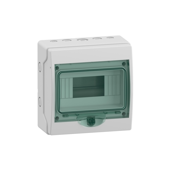 Schneider - Mureva Mini coffret étanche - 8 modules - IP65/IK09 - Réf : 13959M
