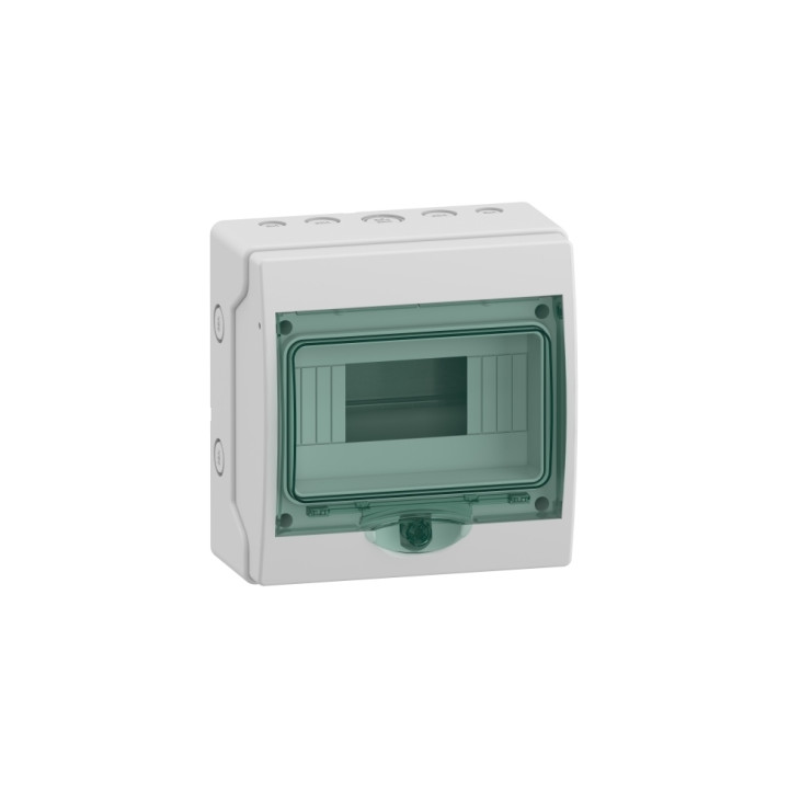 Schneider - Mureva - Mini coffret étanche - 8 Modules - IP65/IK09 - Réf : 13959M